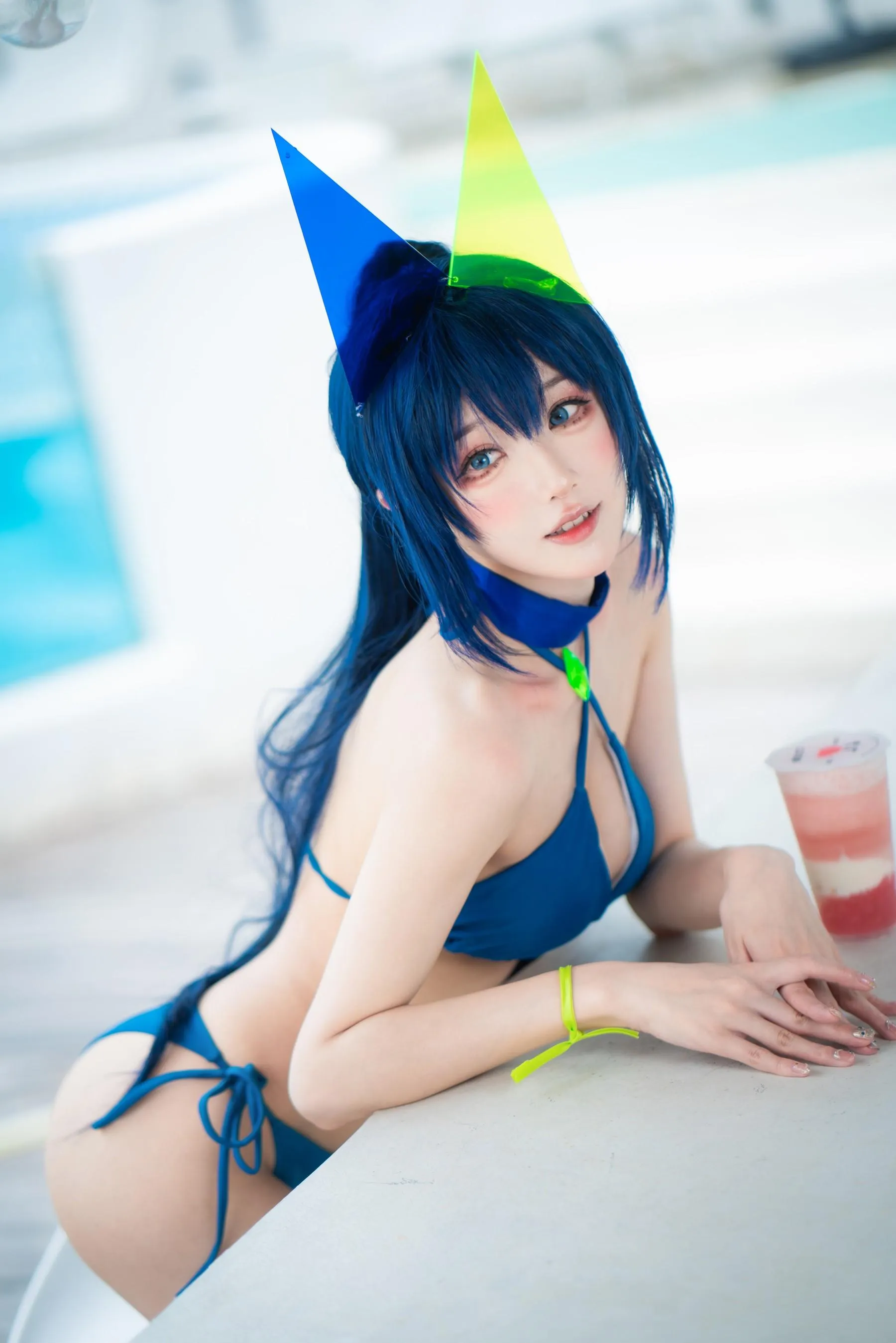阿包也是兔娘 – NO.79 花园泳装 [37P]插图